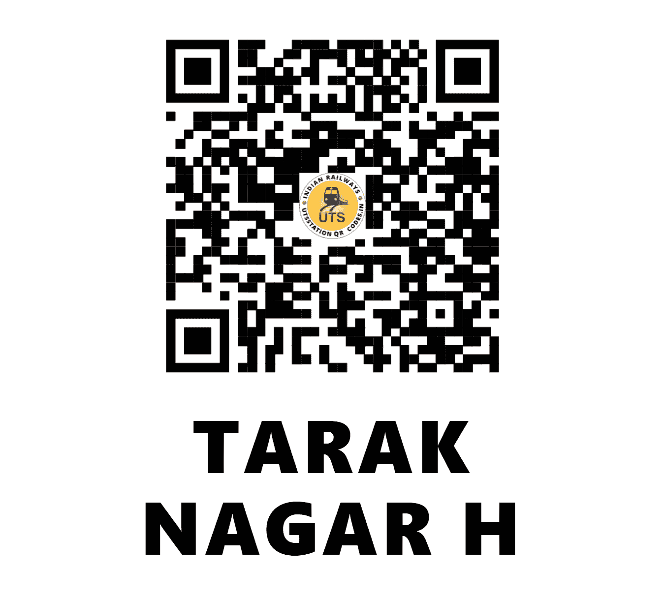 UTS QR Code for TARAK NAGAR H - TNX (ER - WEST BENGAL)